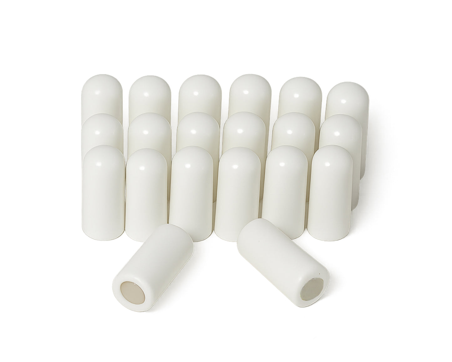 Map Pin Magnets - 20 White