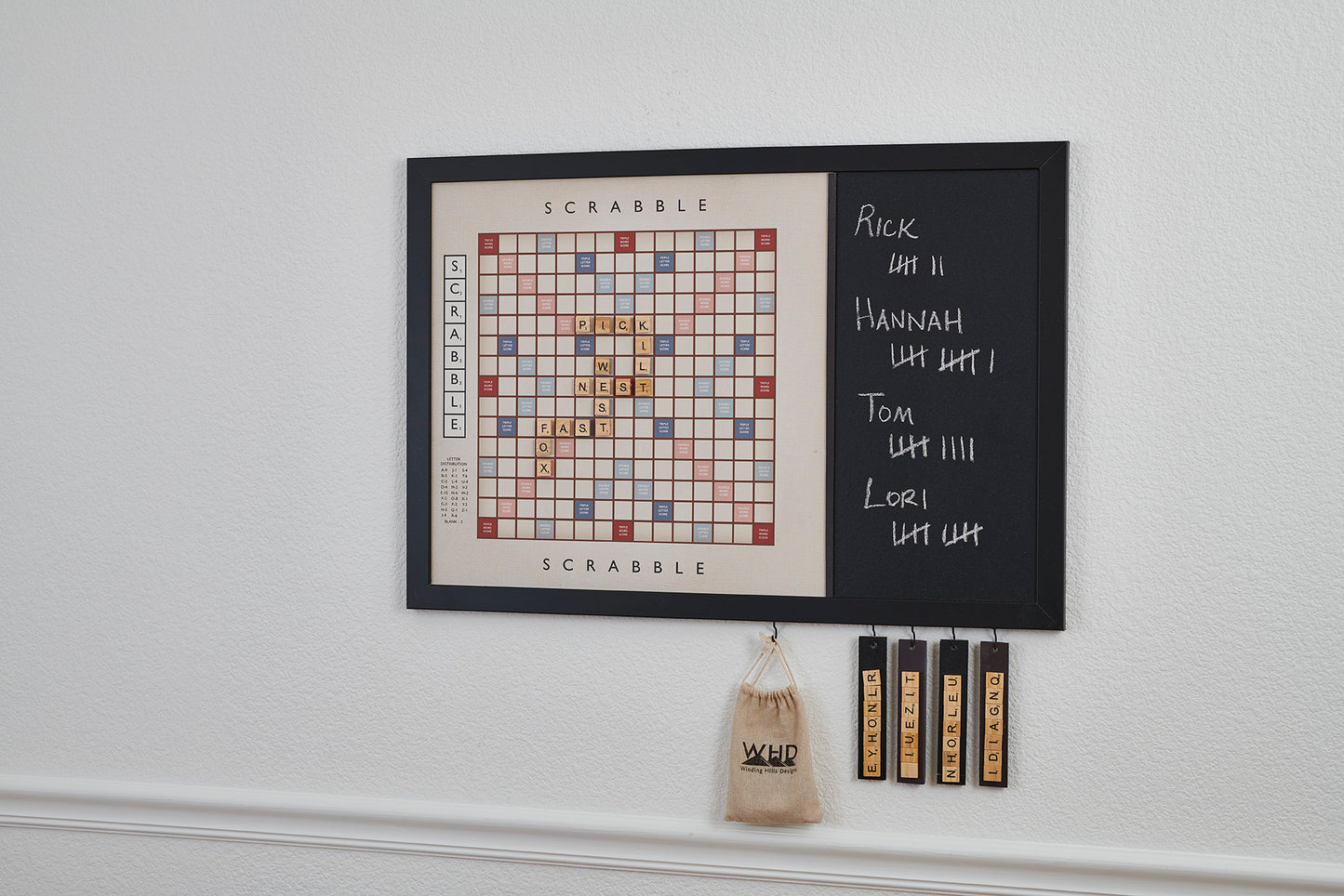 Magnetic Wall Scrabble Board