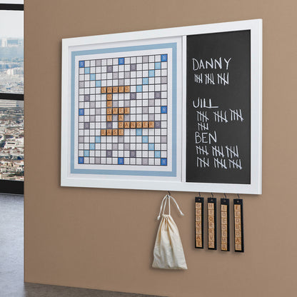 Combo Set of Games & Scrabble - Beach Wood