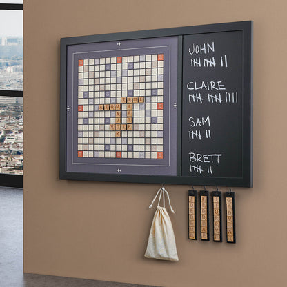 Combo Set of Games & Scrabble - Modern Design