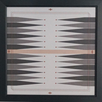 Magnetic Backgammon Game - MODERN