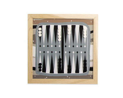 Magnetic Backgammon Game - BOHO - JAPANDI