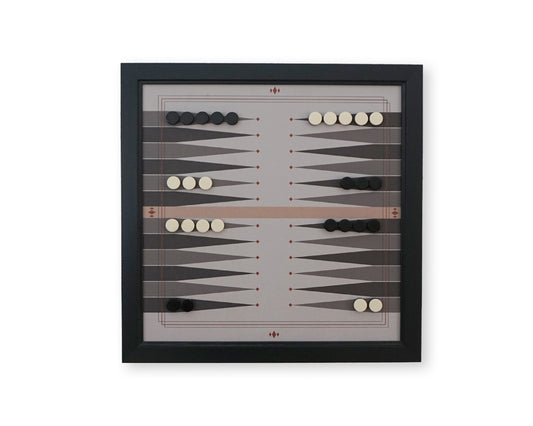 Modern Backgammon Magnetic Backgammon Game - MODERN