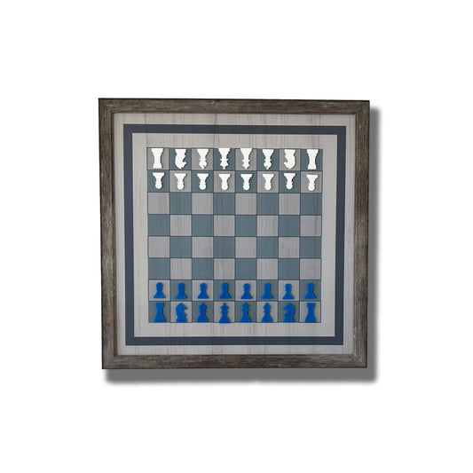 Giant Magnetic Chess Board - Display beautifully, play, teach, or learn chess