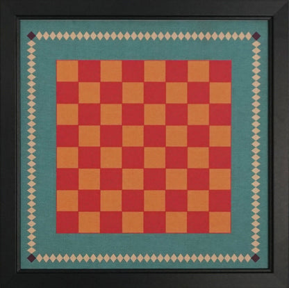 Magnetic Wall Mounted Checkers - RETRO Design