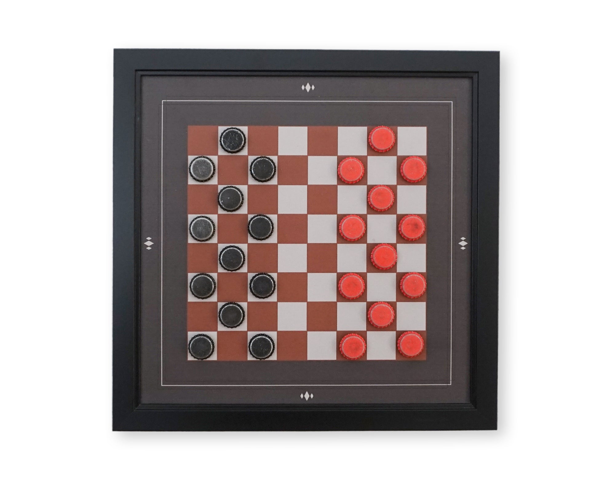 Magnetic Wall Mounted Checkers - MODERN Design - Home Magnetics