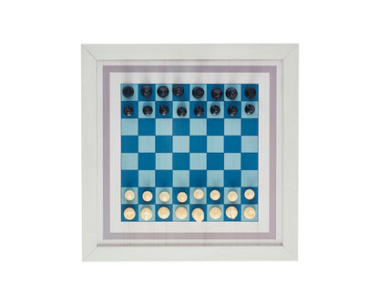 Magnetic Chess Boards - Wall Mounted & Hand Framed - Beach Wood Design