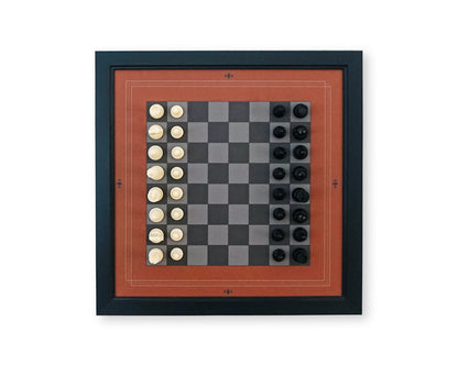Magnetic Chess Boards - Wall Mounted & Hand Framed - Modern Design