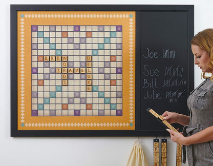 Magnetic Wall Scrabble Game - RETRO Design