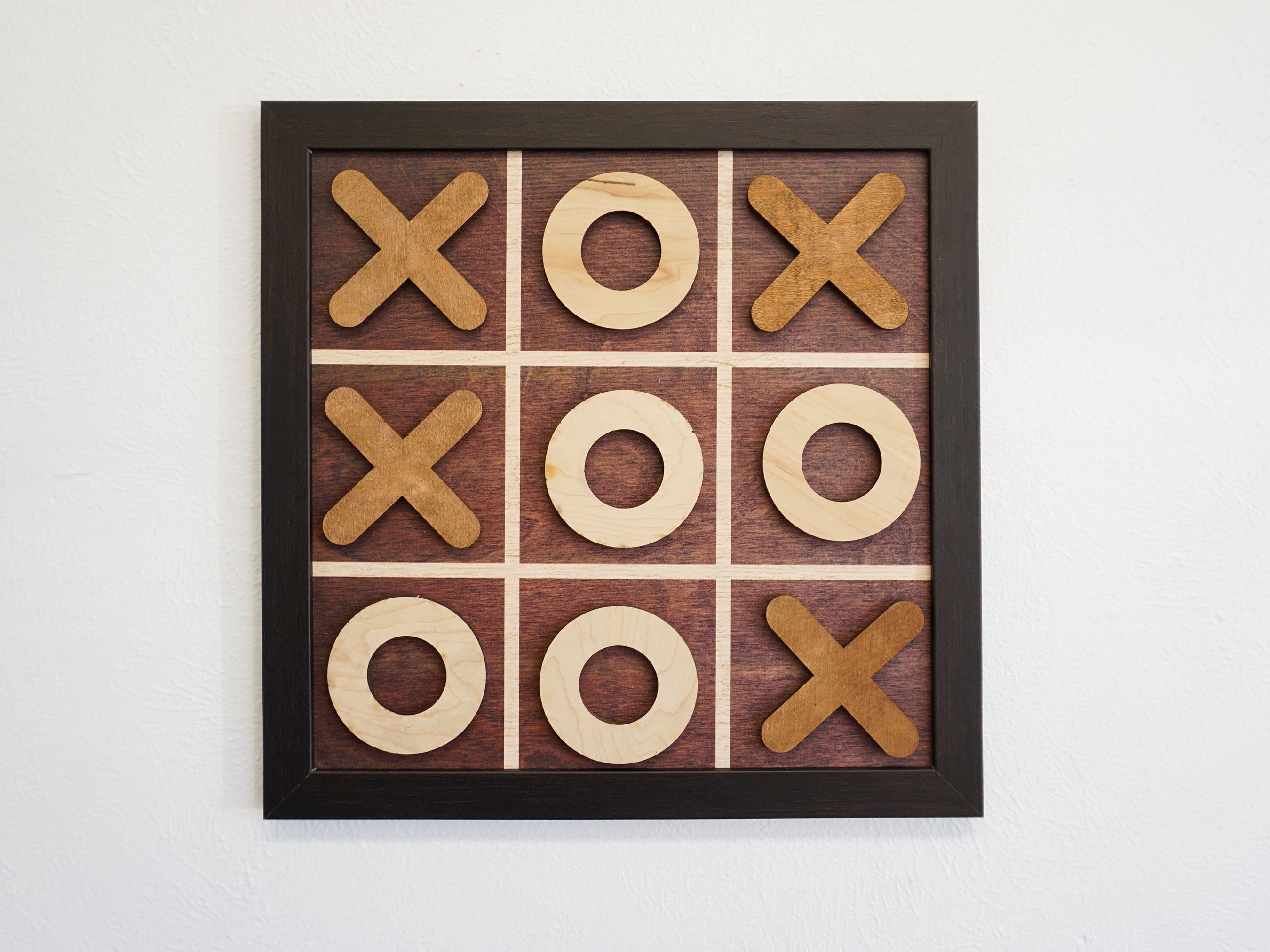 Wall Hanging Tic Tac Toe Game - Free Shipping - Small Business - Home ...
