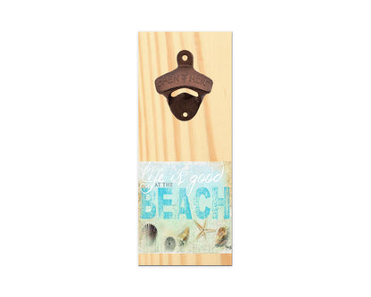 Magnetic Bottle Opener - Lake & Beach