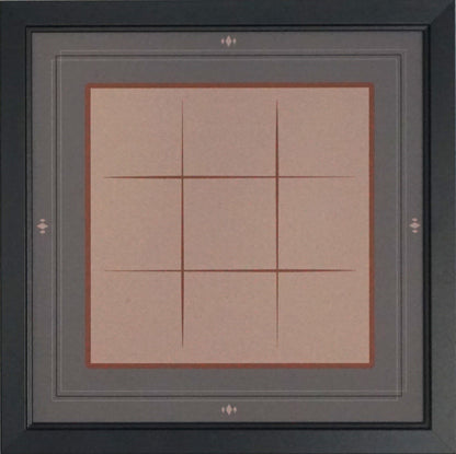 Magnetic Wall Hanging Tic Tac Toe Game - MODERN Design