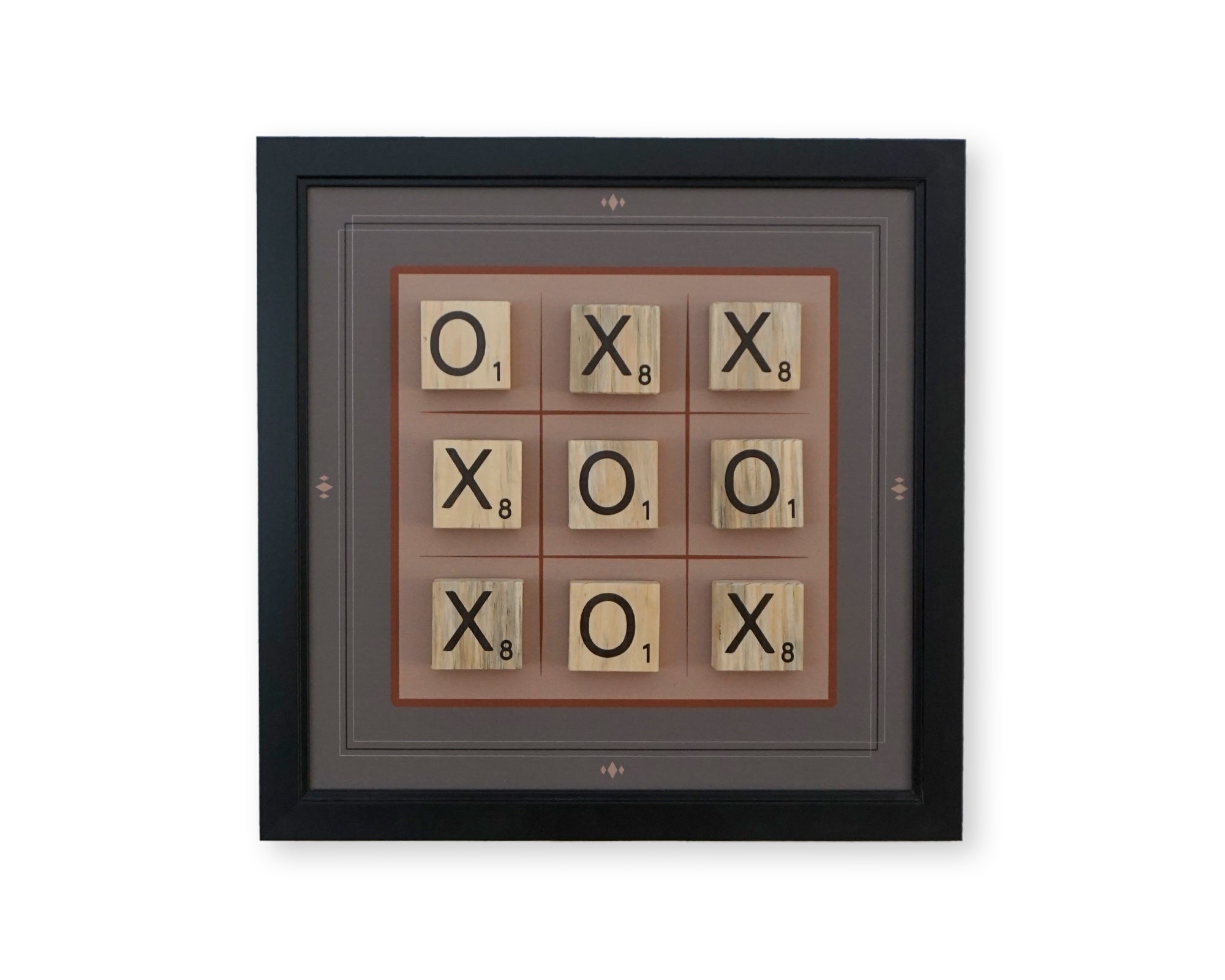 Wall Hanging Tic Tac Toe Game - Free Shipping - Small Business - Home ...