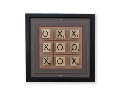 Magnetic Wall Hanging Tic Tac Toe Game - MODERN Design