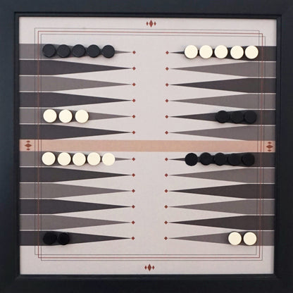 Magnetic Backgammon Game - MODERN
