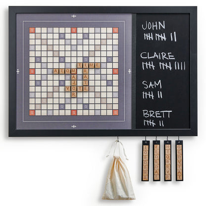 Combo Set of Games & Scrabble - Modern Design
