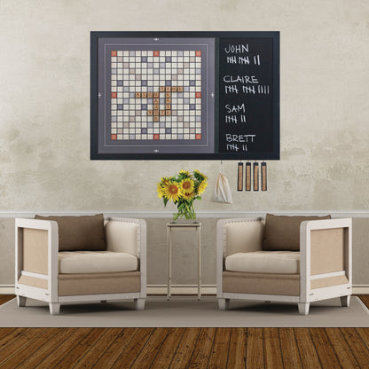 Magnetic Wall Scrabble Game - MODERN Design