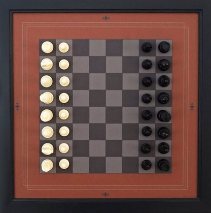 Magnetic Chess Boards - Wall Mounted & Hand Framed - Modern Design