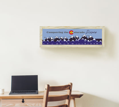Colorado Slopes on Wall