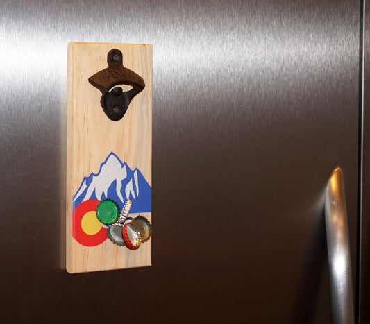 Magnetic Bottle Opener - Colorado Art