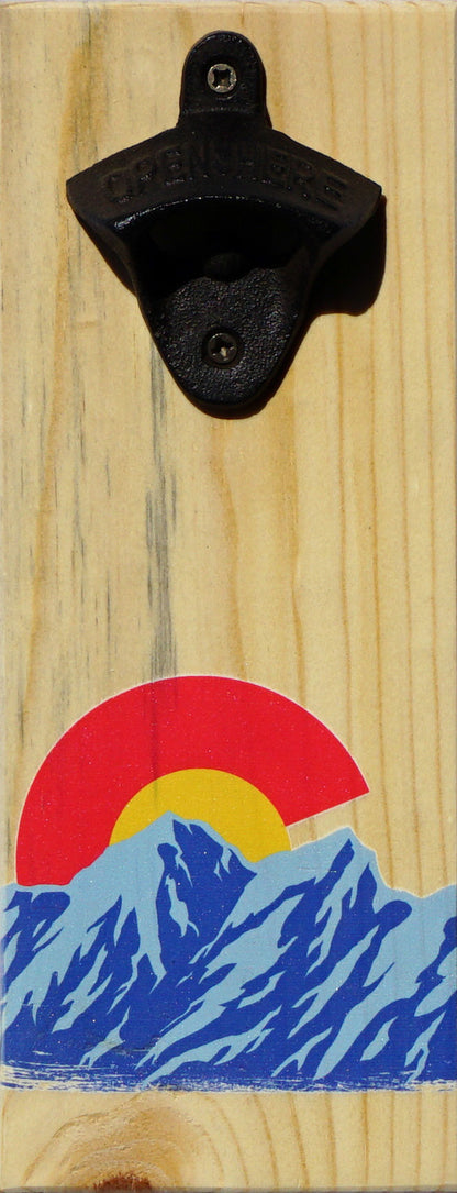 Magnetic Bottle Opener - Colorado Art