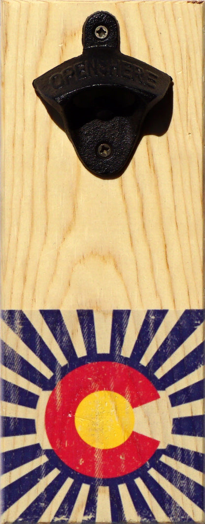 Magnetic Bottle Opener - Colorado Art