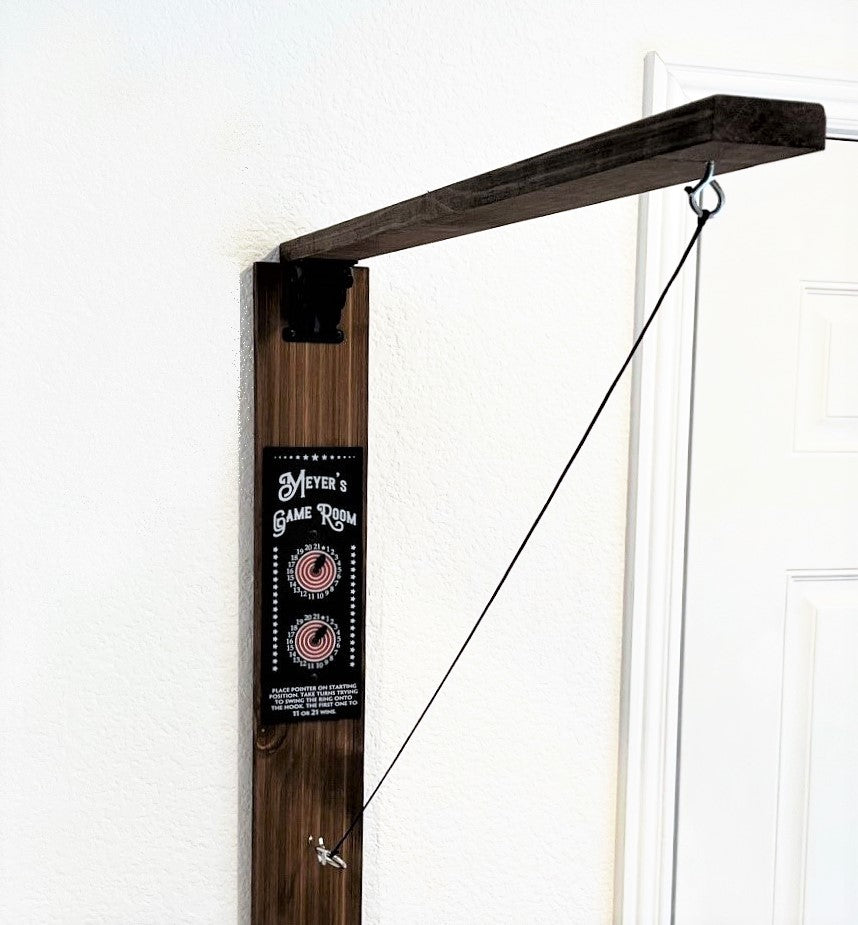 Ring and Hook Game with bottle opener & cap catcher