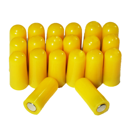 Map Pin Magnets - 20 Yellow