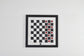 Magnetic Canvas Checkers Game