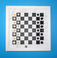 Magnetic Chess Set - White