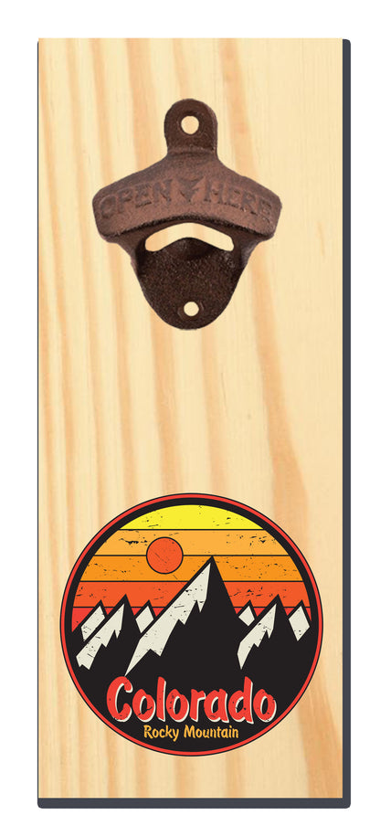 Magnetic Bottle Opener - Colorado Art
