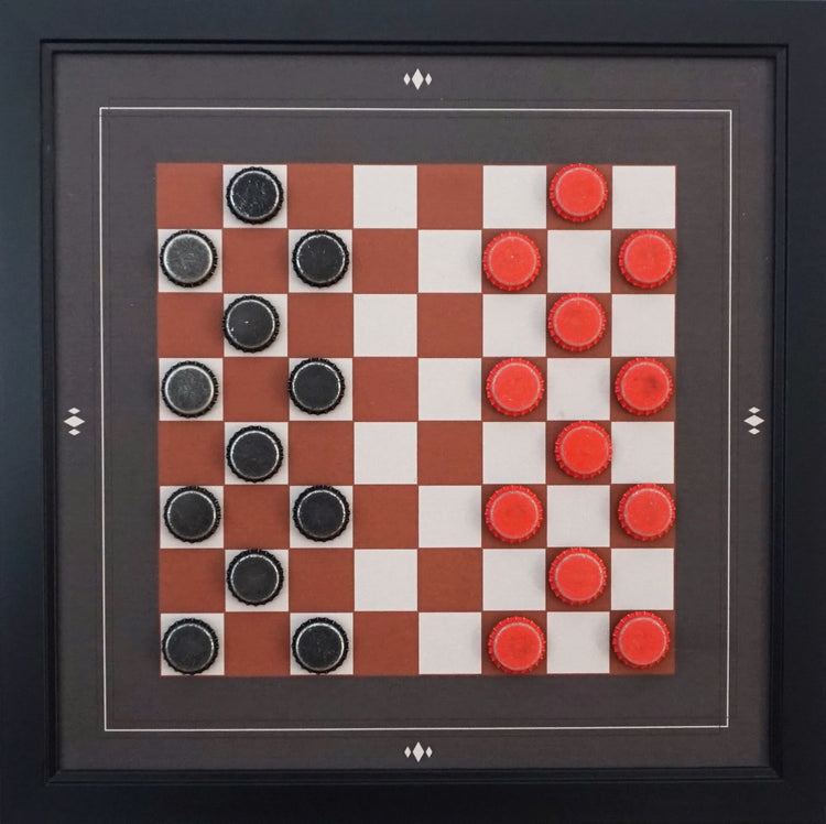 modern style modern checkers board