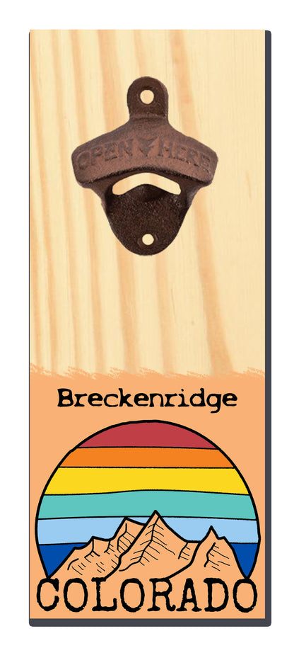 Magnetic Bottle Opener - Colorado Art