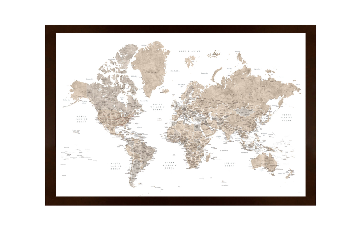 World Travel Tracking Map