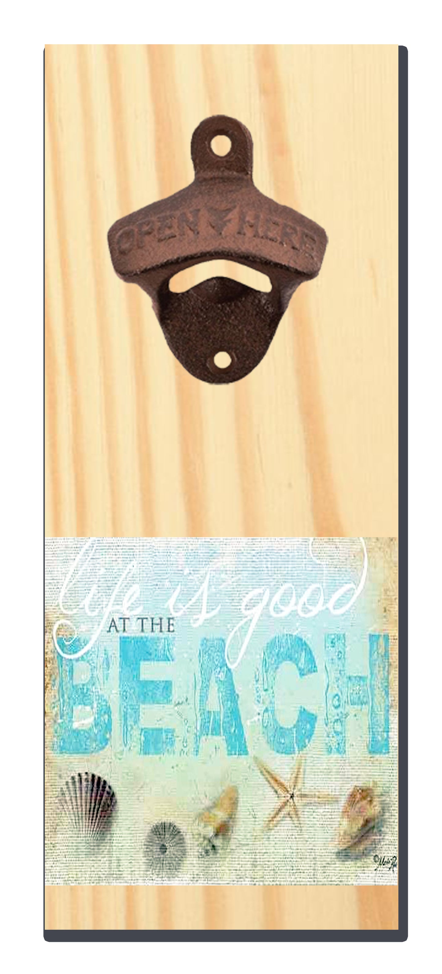 Magnetic Bottle Opener - Lake & Beach