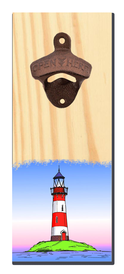 Magnetic Bottle Opener - Lake & Beach