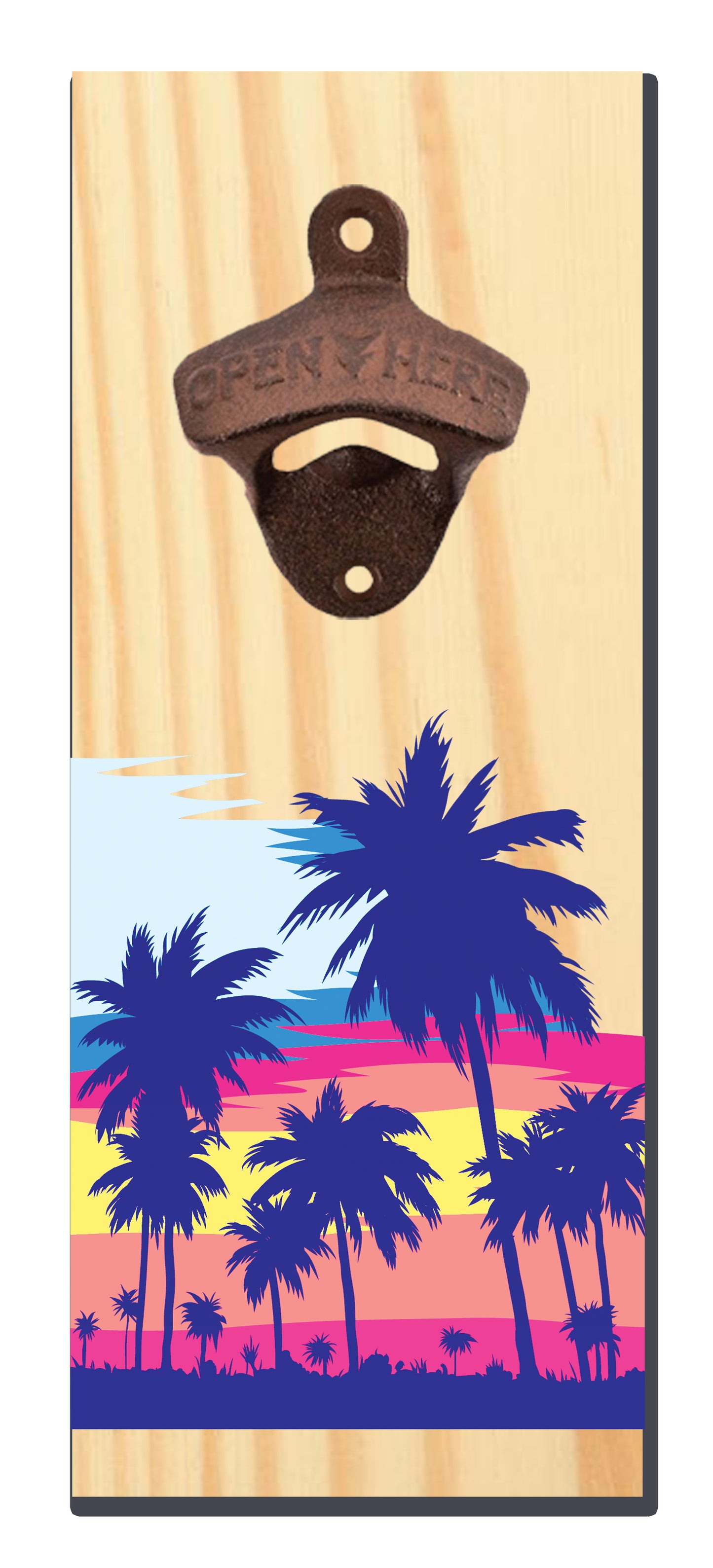 Magnetic Bottle Opener - Lake & Beach