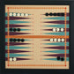 Magnetic Canvas Backgammon Game