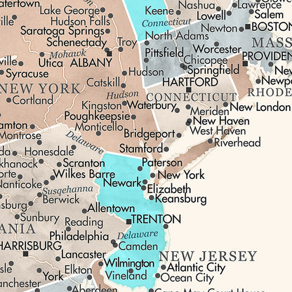Zoom View of new england